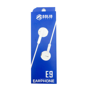 Solid Power E9 Hifi Sound Effect Clear Human Voice Noise Isolation With Precise Bass Hands Free In-line Microphone